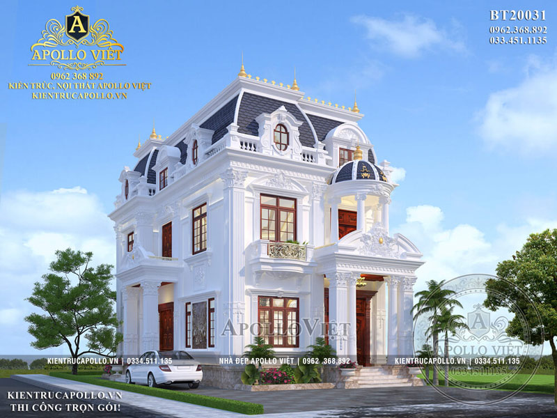 biet-thu-mini-tan-co-dien