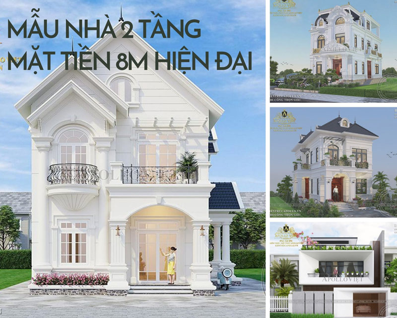 Ấn tượng mẫu nhà phố mặt tiền rộng 8m  Chị Hà Tân Bình