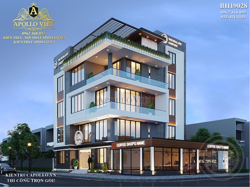 Khám phá thiết kế biệt thự hiện đại ấn tượng nhất BH19028