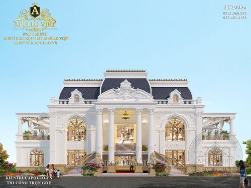 Mẫu trung tâm tổ chức sự kiện, tiệc cưới đẳng cấp BT20036