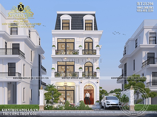 Cải tạo Biệt thự Vinhomes Green Bay Tân cổ điển BT21206