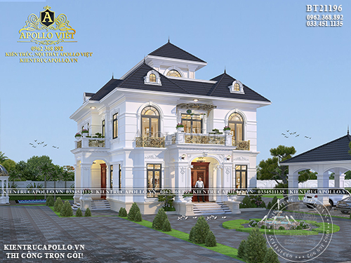Những mẫu thiết kế biệt thự tuyệt đẹp tiết kiệm chi phí trong năm 2022 tại  Tp Nam Định  Thiết kế nhà đẹp tại Nam Định  Xây nhà trọn gói   0989035152